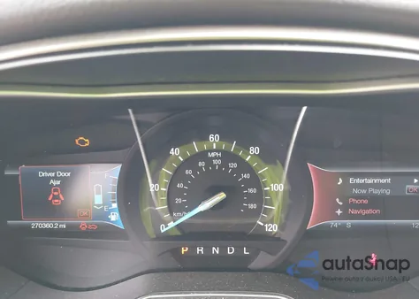 2014 Ford Fusion Hybrid Se z USA, uszkodzony, nr VIN 3FA6P0LUXER226838